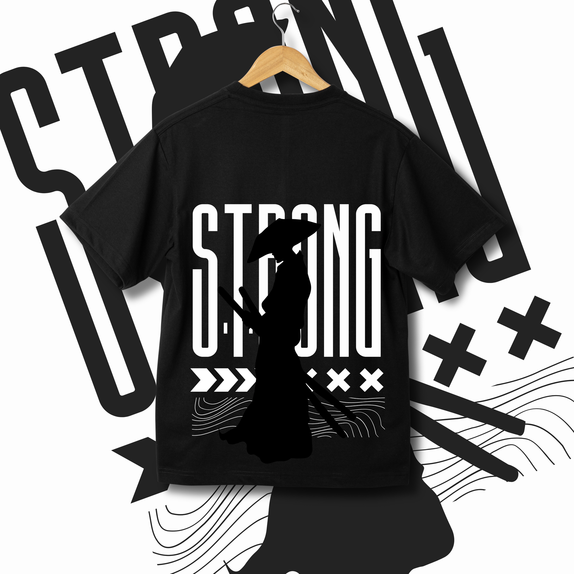 Strong Tee Black